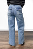 The Donna from Saige: High-Rise Tummy Control Wide Leg Denim