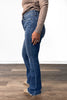The McKenzie from Lovervet: High-Rise Tummy Control Flare Denim