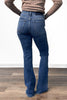 The McKenzie from Lovervet: High-Rise Tummy Control Flare Denim