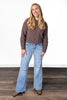 The Ginny from Lovervet: High-Rise Wide Leg Denim