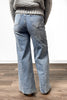 The Sandra from Saige: High-Rise Tummy Control Wide Leg Denim