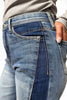 The Linda from Saige: High-Rise Tummy Control Flared Wide Leg with Released Hem Denim