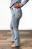 The Margot from Saige: High-Rise Tummy Control Bootcut Denim