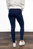 ALB Custom Women's Navy Everyday Essential Leggings *Two Lengths* *Final Sale*