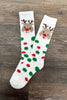 ALB Custom Women's Festive Print Fuzzy Socks
