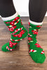 ALB Custom Women's Festive Print Fuzzy Socks