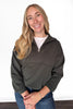 ALB Custom Women's Premium Quarter Zip Pouch Pocket Pullover