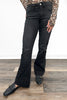 The Gwen from Lovervet *Three Length* Mid-Rise Tummy Control Flare Black Denim