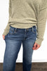 The Avril from J21 eleven by Risen: Low-Rise Wide Leg Denim *Final Sale*