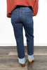 The Gail from J21 eleven by Risen: Mid-Rise Wide Leg Denim