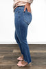 The Knox by Ava Lane: Mid-Rise Tummy Control Cropped Bootcut Denim