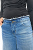 The Drew by Ava Lane:  *Three Lengths* Low-Rise Tummy Control Wide Leg Denim