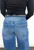 The Drew by Ava Lane:  *Three Lengths* Low-Rise Tummy Control Wide Leg Denim