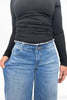 The Drew by Ava Lane:  *Three Lengths* Low-Rise Tummy Control Wide Leg Denim