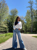 The Adrian by Lovervet High-Rise Wide Leg Denim Three Lengths