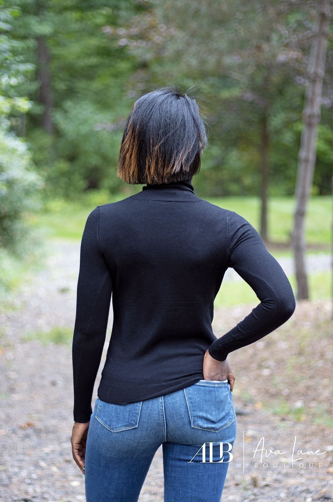 Chic Position Long Sleeve Turtleneck