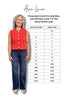 High-Rise Tummy Control Vintage Dark Blue Wide Leg Jeans