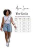 The Koda by Ava Lane High-Rise Light Wash Denim Shorts