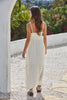 Women's Sleeveless Crochet Bodice Midi Dress *FINAL SALE*