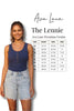 The Lennie by Ava Lane High-Rise Tummy Control Distressed Denim Shorts Two Lengths