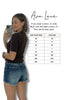The Lois by Ava Lane High-Rise Tummy Control Denim Shorts Two Lengths