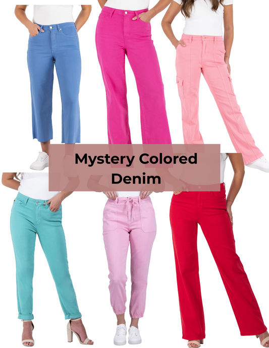 Curated Colored Denim *Final Sale*