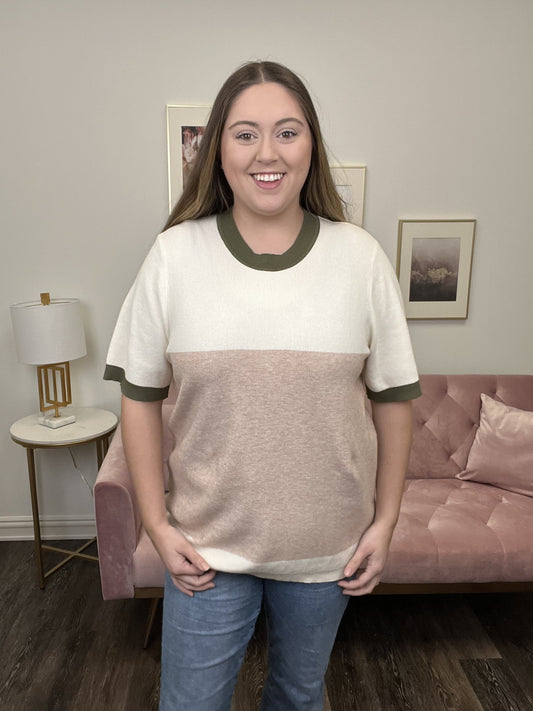 Reach Out Sweater Top
