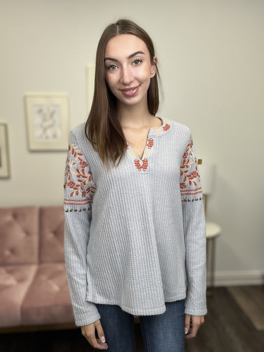 Falling For Fun Long Sleeve Top