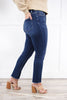 Lovervet Hold Onto Me High-Rise Straight Leg Denim