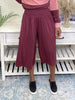 Secret Crush Smocked  Waist Pant