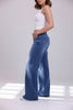 Low-Rise Tummy Control Wide Leg Jeans - Three Inseams