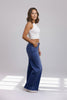 Low-Rise Tummy Control Wide Leg Jeans - Three Inseams