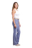 High-Rise Tummy Control Relaxed Flare Denim - Three Inseams