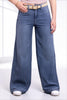 The Rae by Ava Lane High-Rise Tummy Control Comfort Waist Wide Leg Jeans in Three Lengths
