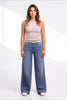 The Rae by Ava Lane High-Rise Tummy Control Comfort Waist Wide Leg Jeans in Three Lengths