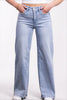 The Felicity by Lovervet High-Rise Tummy Control Wide Leg Denim Three Lengths