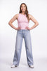 The Felicity by Lovervet High-Rise Tummy Control Wide Leg Denim Three Lengths