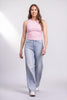 The Felicity by Lovervet High-Rise Tummy Control Wide Leg Denim Three Lengths