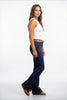 Mid-Rise Tummy Control Flare - Three Inseams (Blue)