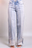 The Kallie by Ava Lane High-Rise Tummy Control Wide Leg Denim Three Lengths