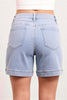 The Koda by Ava Lane High-Rise Light Wash Denim Shorts