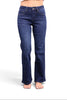 The Erica Mid-Rise Bootcut Tummy Control Jeans - Three Inseams