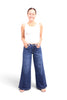 The Kim Mid-Rise Wide Leg Tummy Control Jeans - Three Inseams