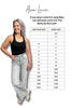 High-Rise Tummy Control Wide Leg Stone Gray Jeans