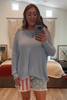 Rolling Down The Street Women's Loose Long Sleeve Sweater *Final Sale* *FINAL SALE*