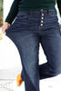 Judy Blue Sweet Pea High-Rise Button-Fly Straight Leg Denim