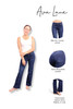 The Erica Mid-Rise Bootcut Tummy Control Jeans - Three Inseams