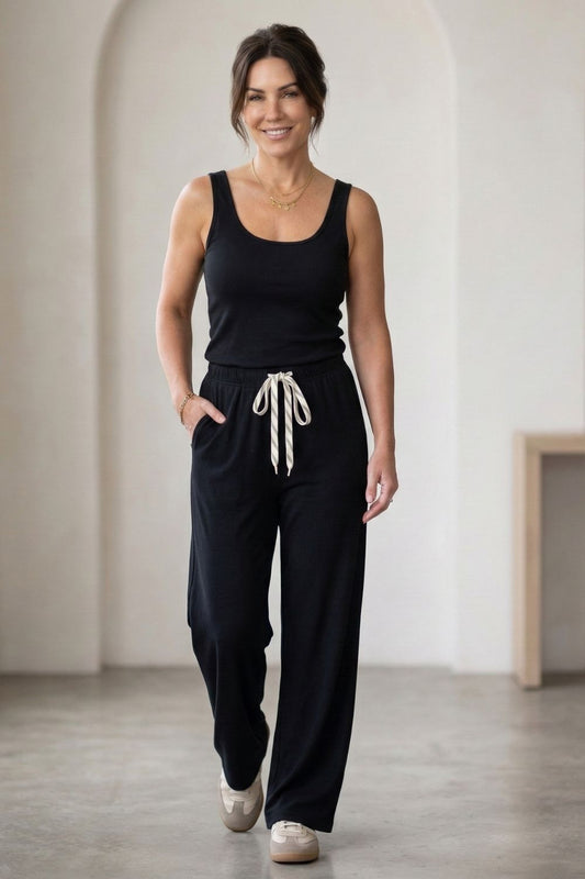The Fix-Everything Ribbed Tank Jumpsuit *Two Inseams*