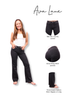The Erica Mid-Rise Bootcut Tummy Control Jeans - Three Inseams (Charcoal)