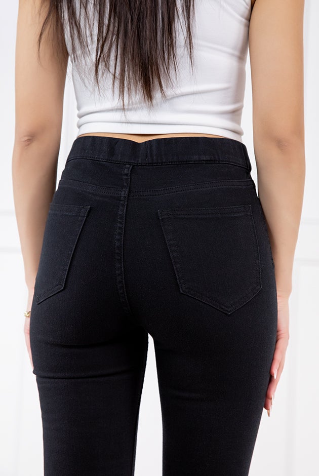 Don't Quit Your Daydream High-Rise Flare Jeggings